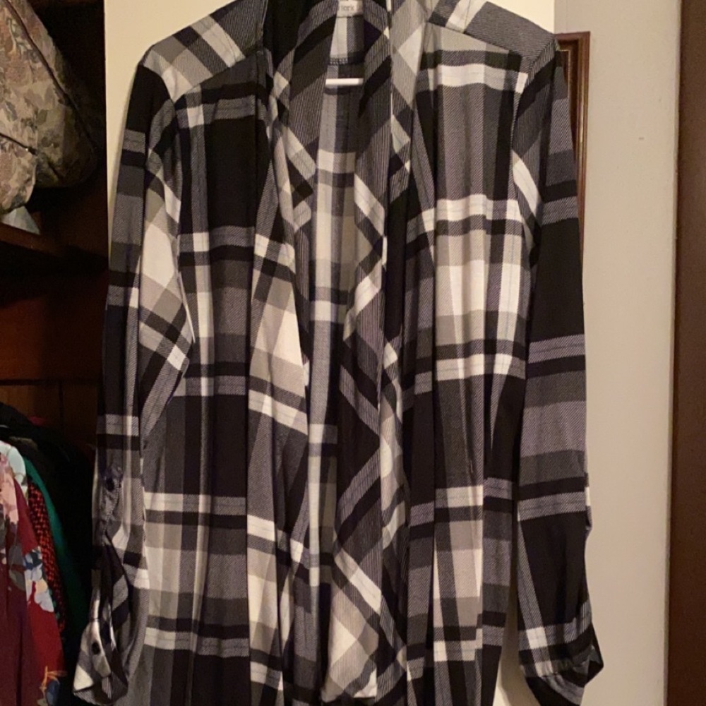 Plus size cardigan